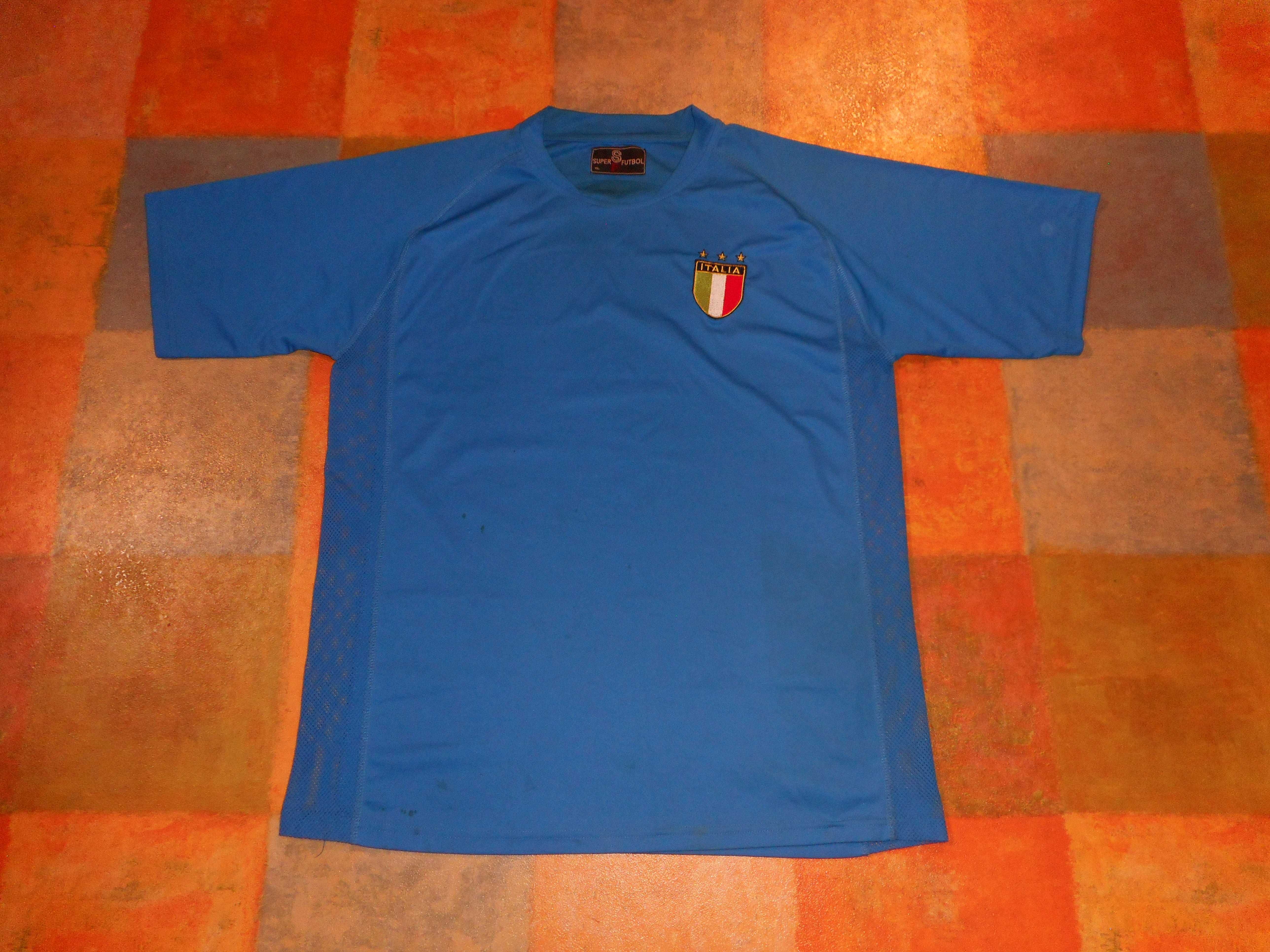 ITALIA WŁOCHY XL koszulka sportowa piłkarska mega unikat