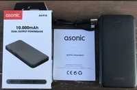 Повербанк зовнішній акумулятор Power Bank Asonic 10000mAh AS-P10