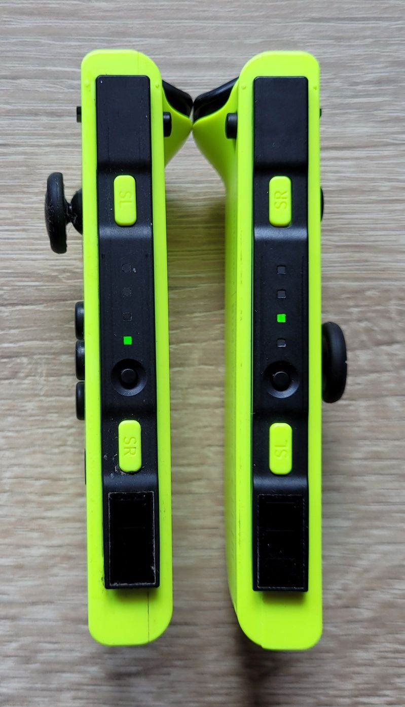 Dwa razy joy-con neon yellow Nintendo