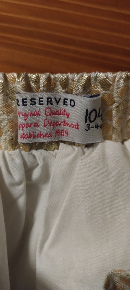 Spódniczka Reserved 104 nowa
