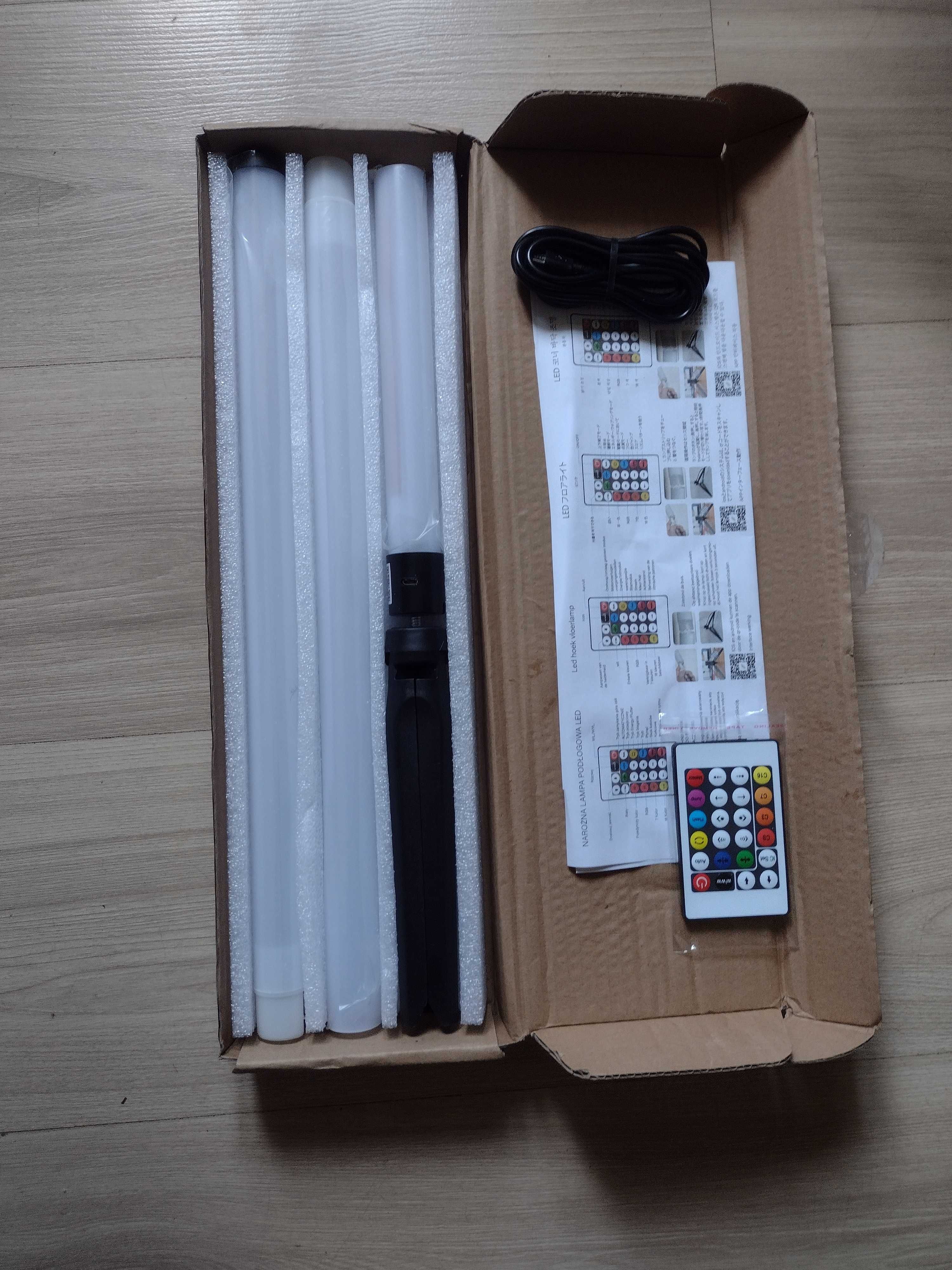 Lampa podłogowa LED RGB