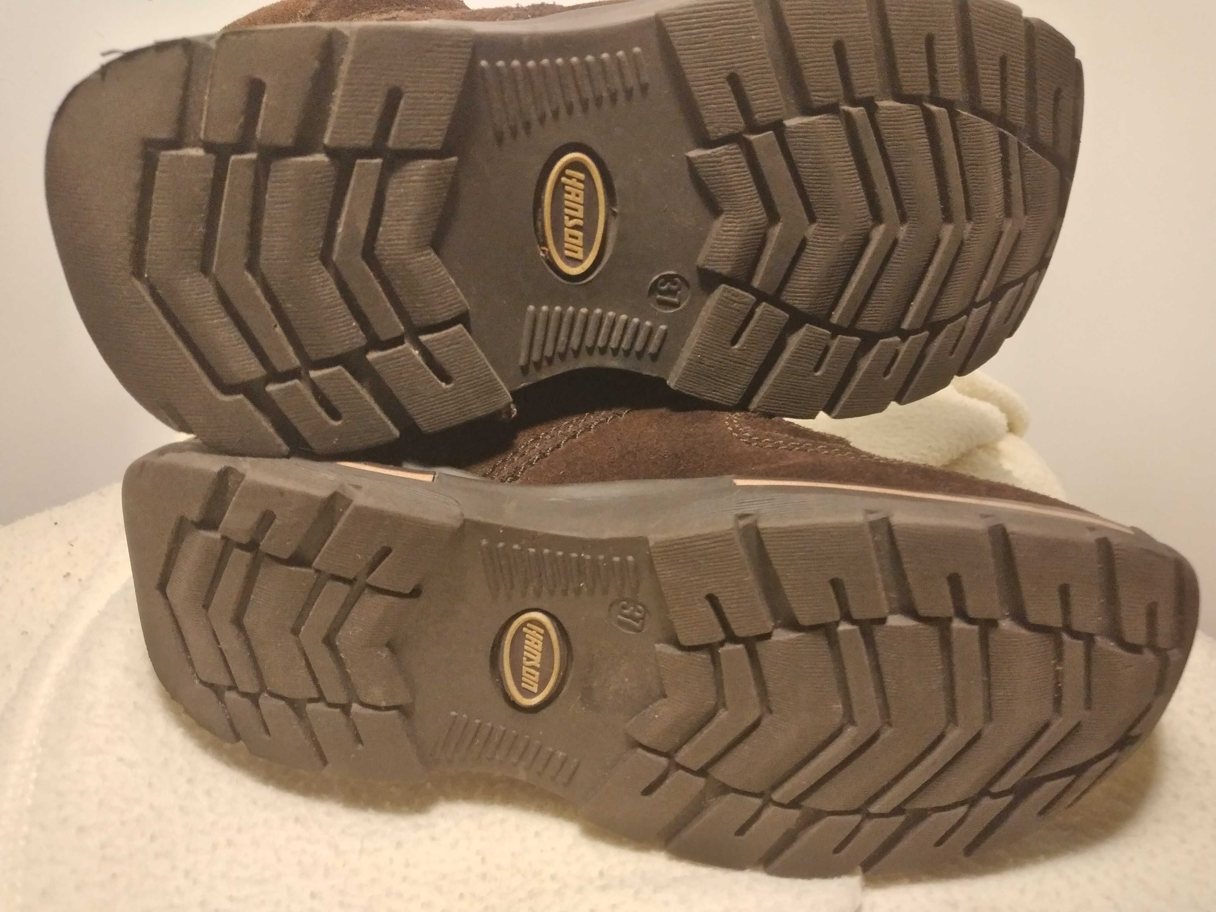 SUPER TRAPERY botki HANSON FBI kozaki ocieplane wysokie R 37-24cm