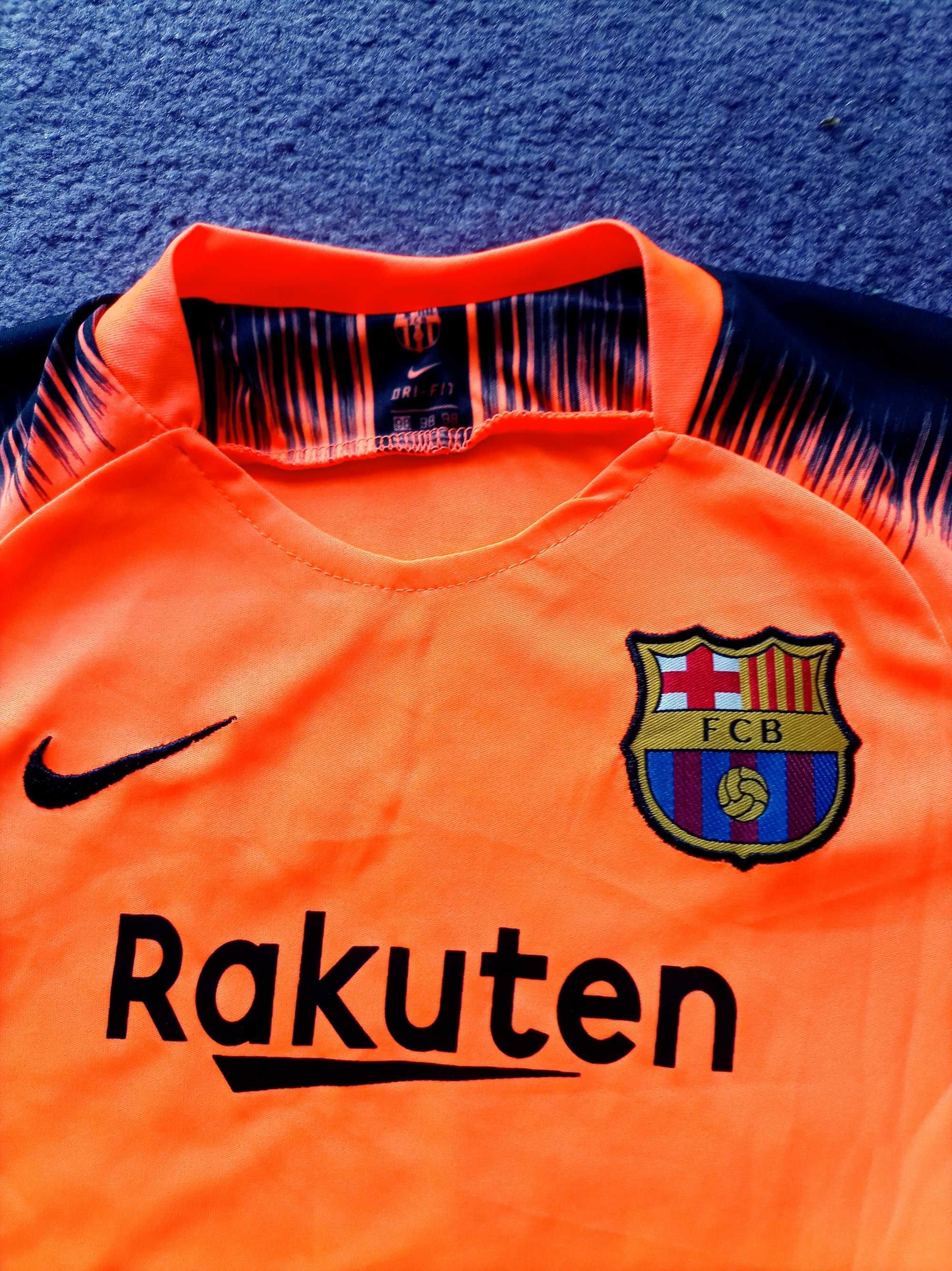 Koszulka piłkarska dziecięca wzrost 98 cm  FC Barcelona MESSI