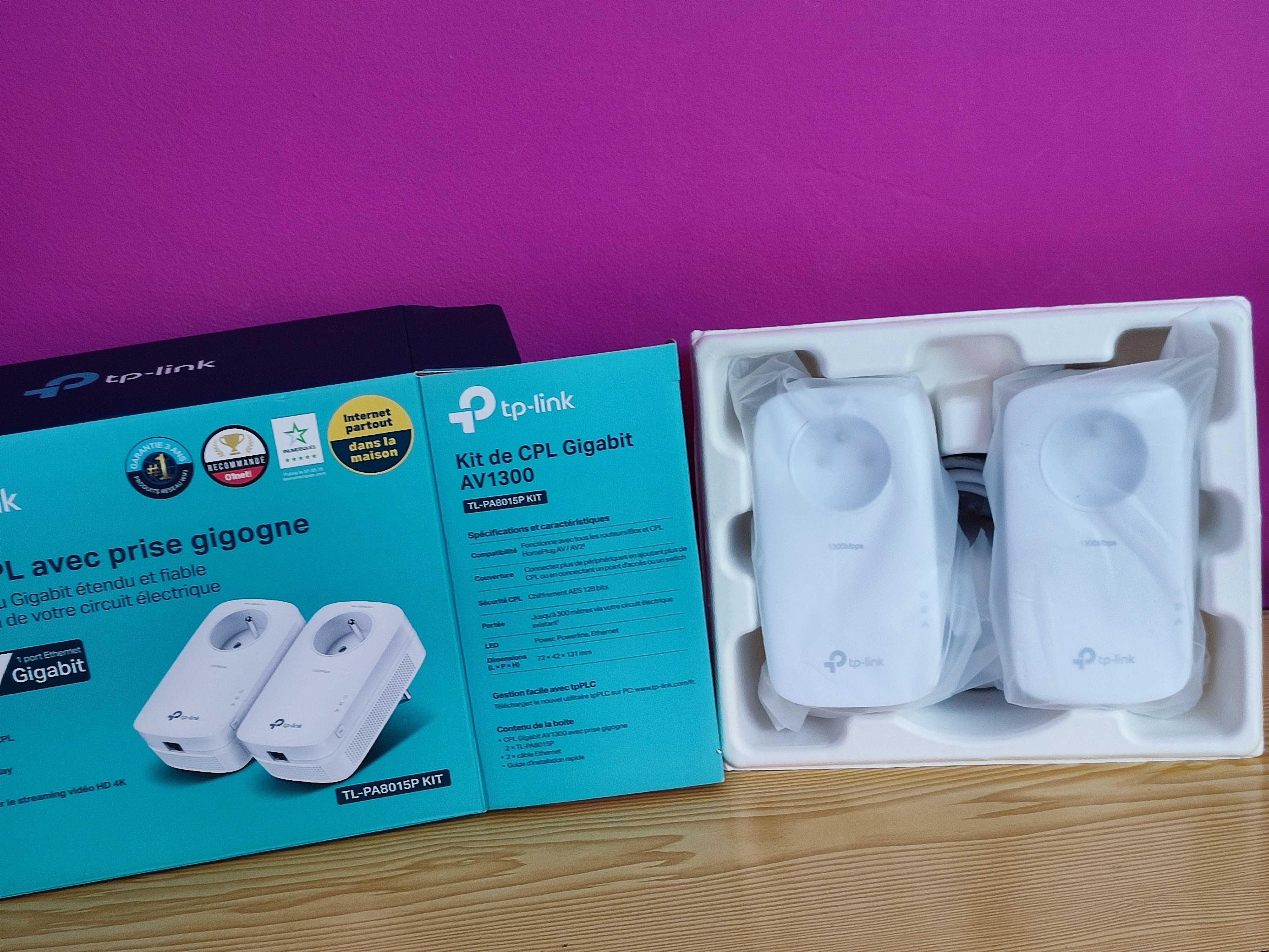 Kit Powerline Gigabit TP-Link AV1300