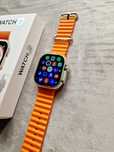 Watch S8 Ultra pomarańczowy pasek