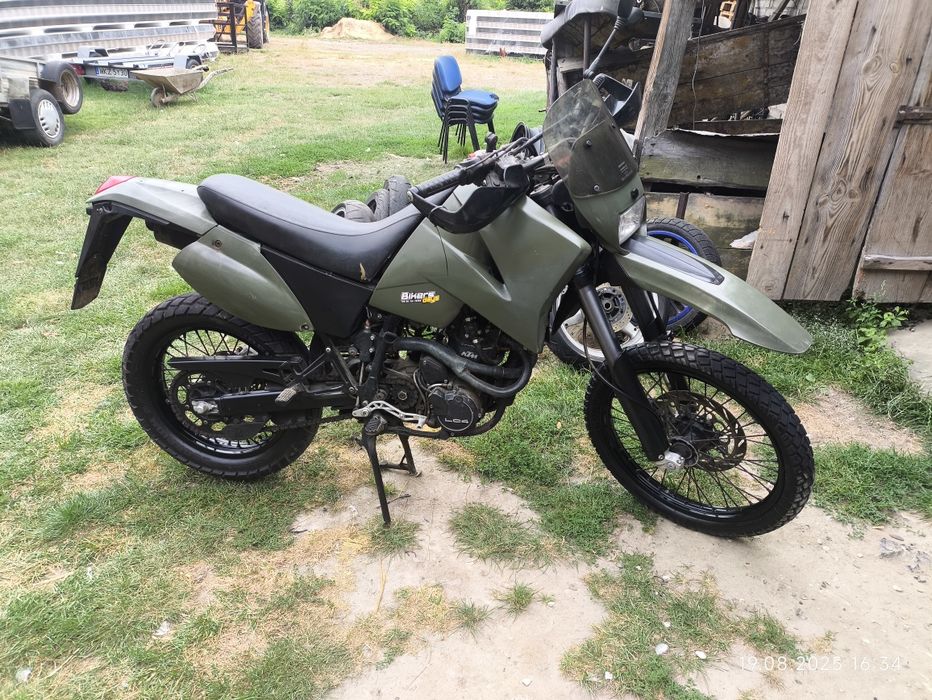 KTM Lc4 Military plastiki owiewki komplet