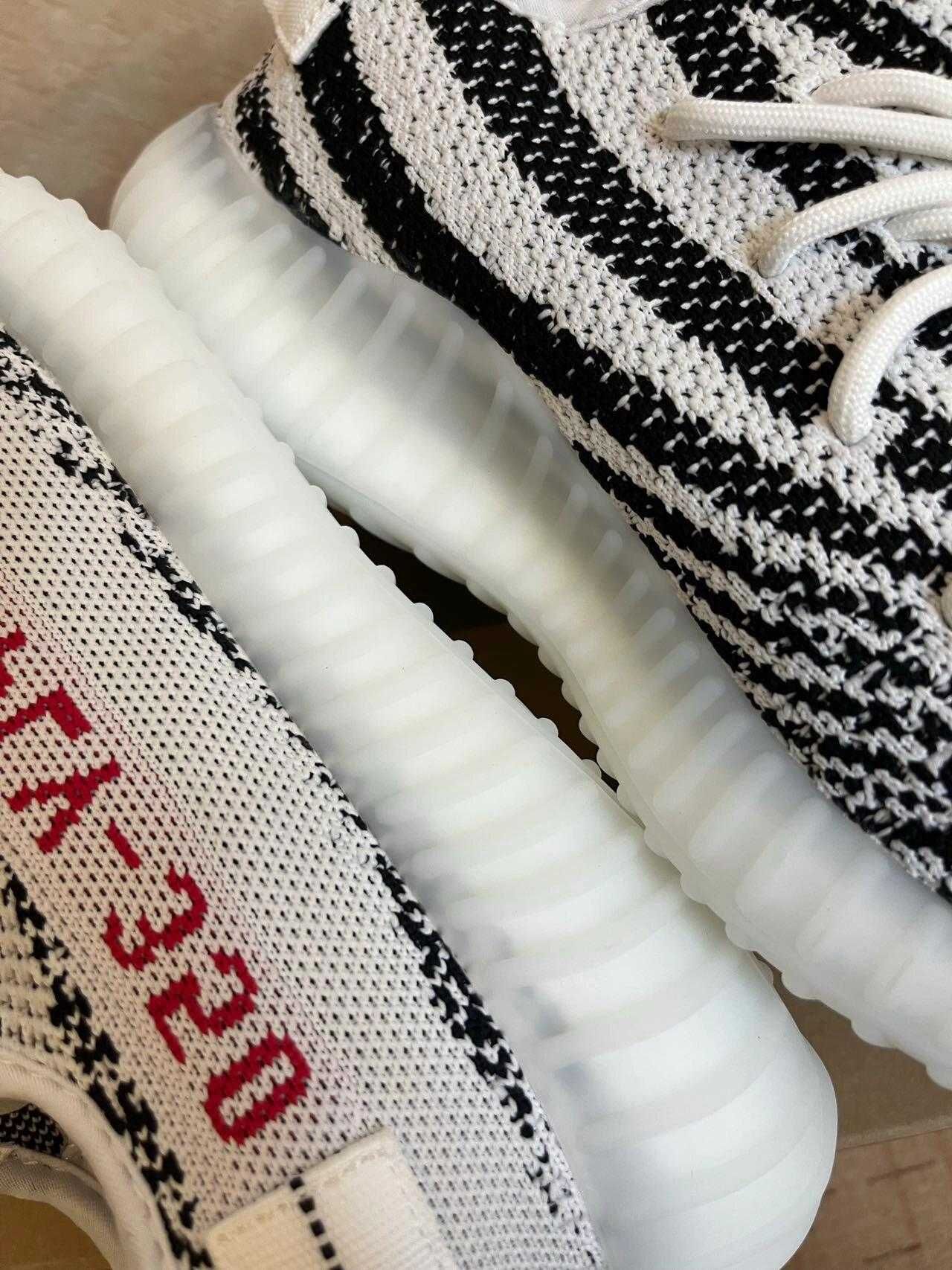 Zebra\Yeezy Boost*adidas 350 V2 nowy UnisexTrampki.41