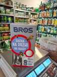 BROS Moskitiera do drzwi 140 cm x 220 Biała