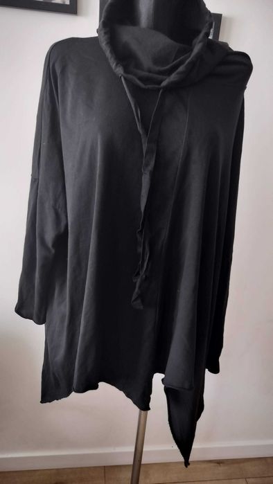 Włoska bluza damska 50 kardigan narzutka oversize rozmiar uniwersalny