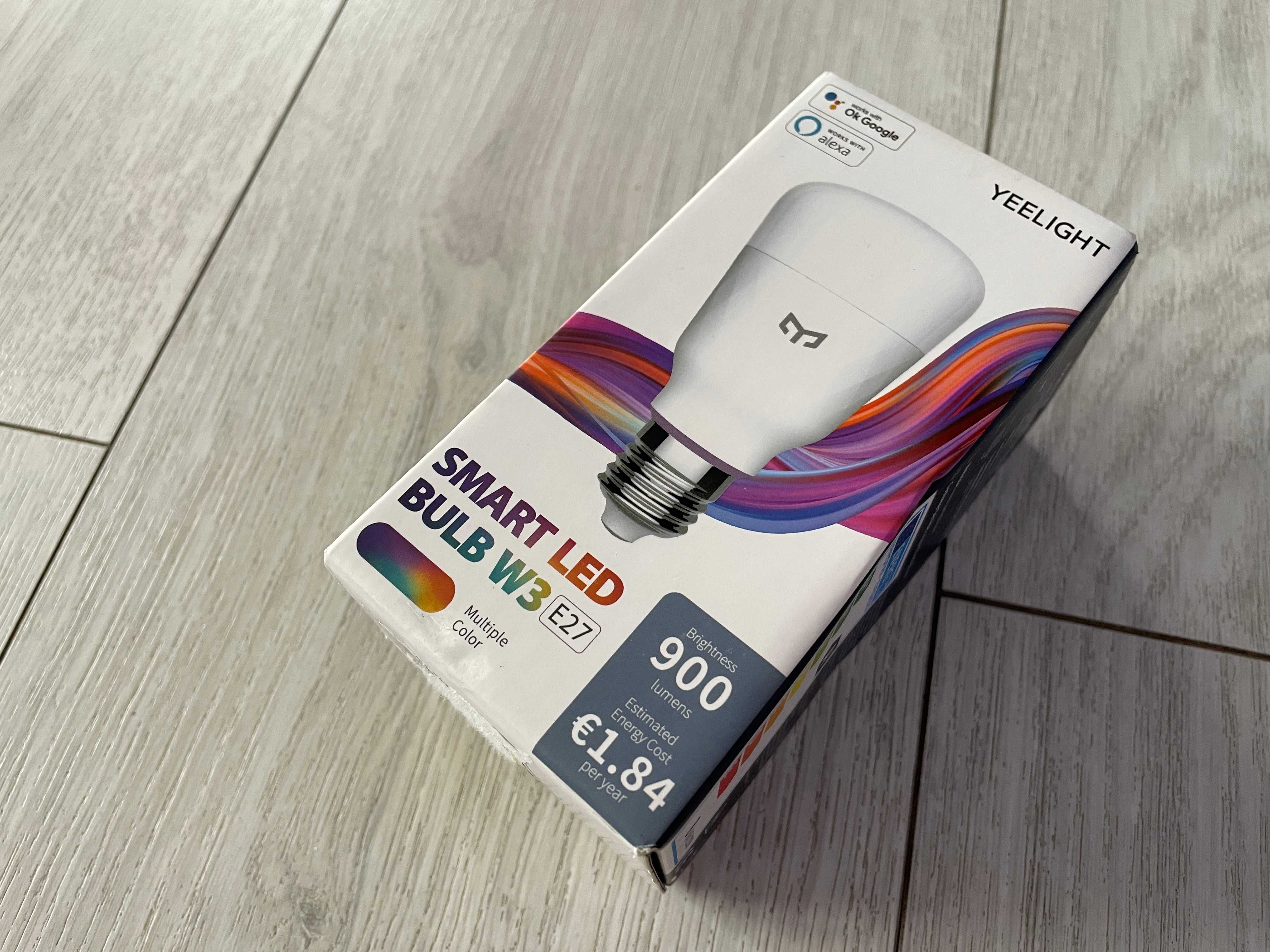 Okazja Smart Zarowka Yeelight Smart LED Bulb W3 E27 8W RGB Jaworzno.
