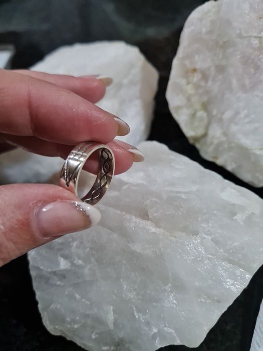 Anel Atlante em prata