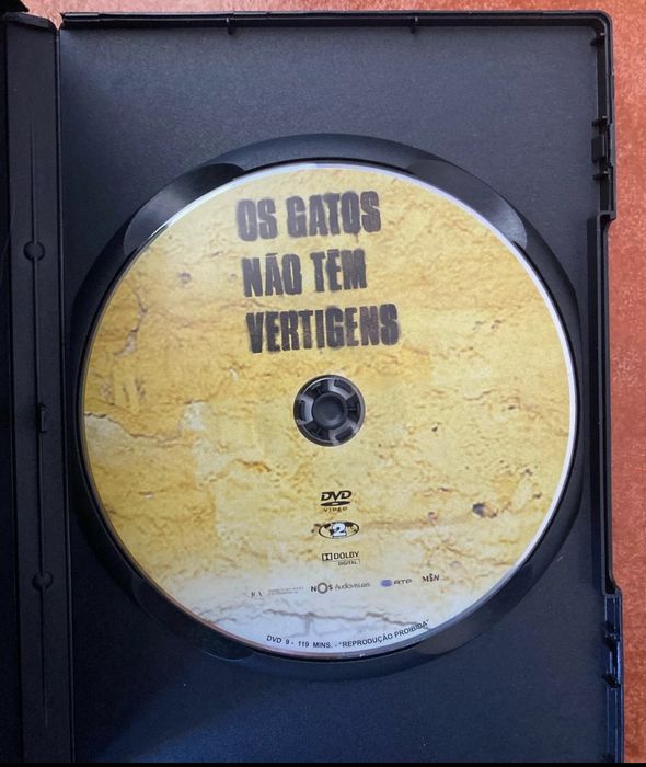 DVD os gatos não tem vertigens