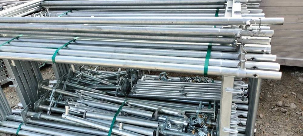 Rusztowanie 250 m2 nowe pletak platek fasadowe poznańskie warszawskie