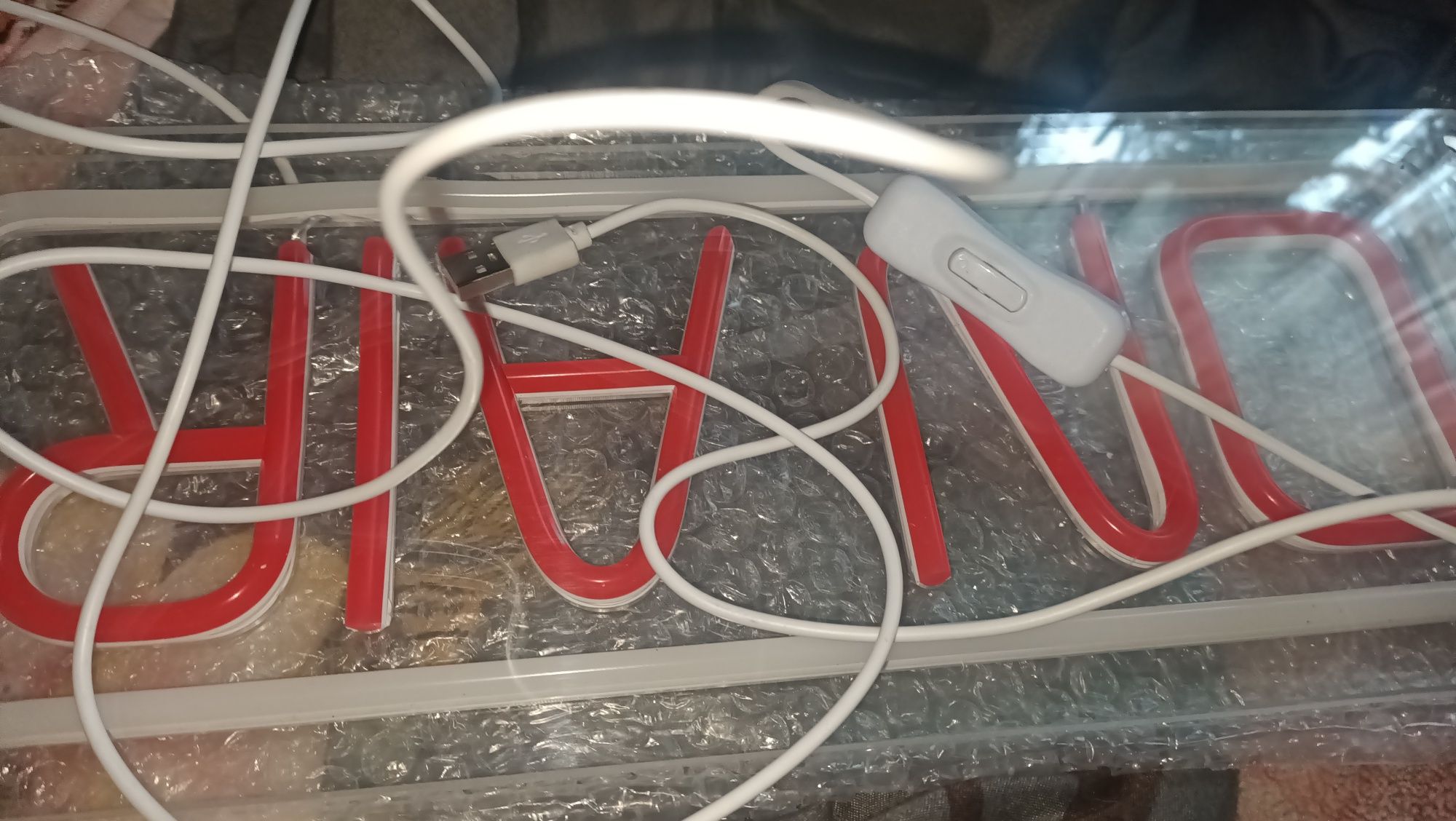 Lampka dekoracyjna LED neon