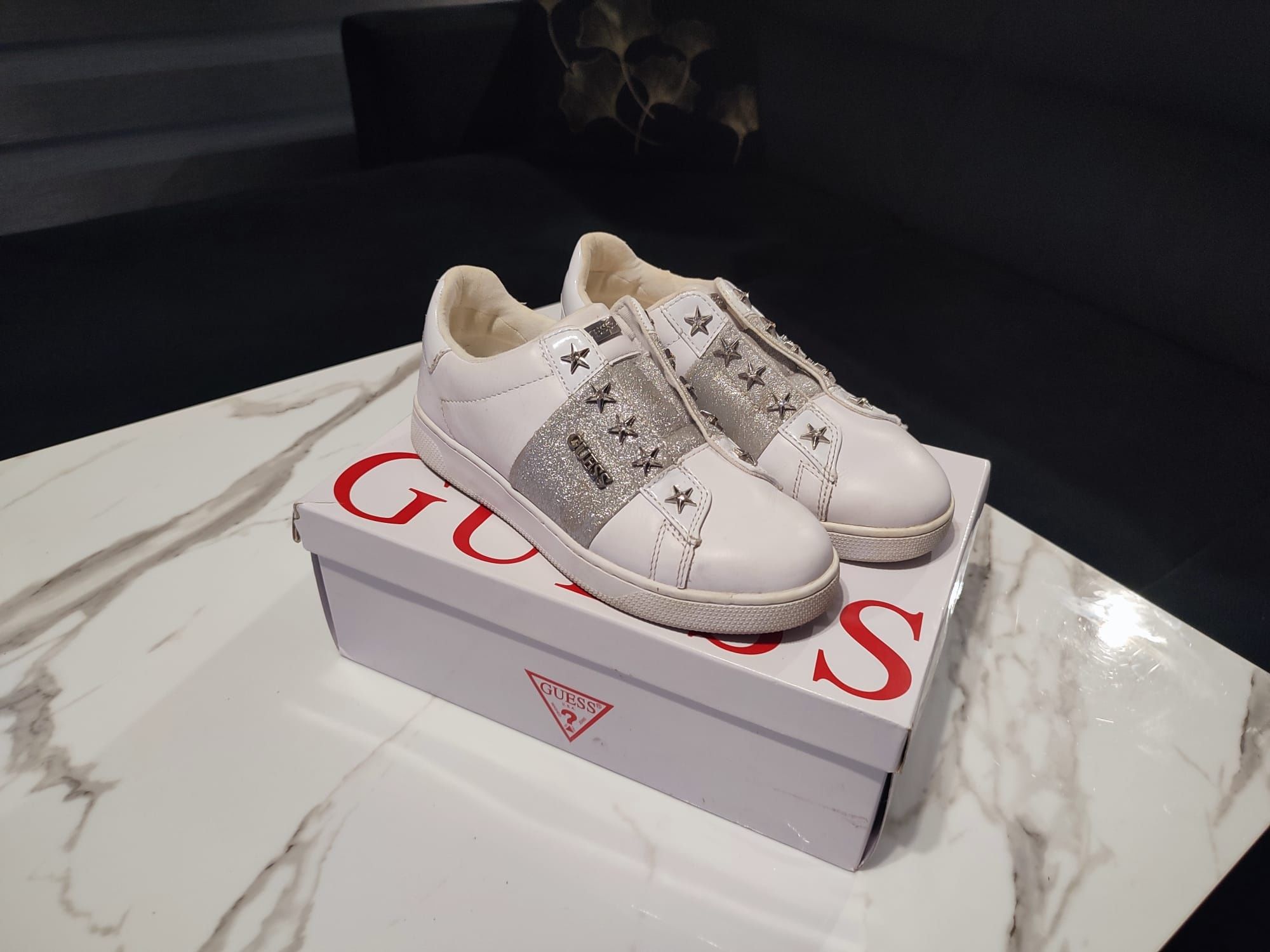 Guess 36 Oryginalne Buty Sneakersy 400Zł Sklep Idealne