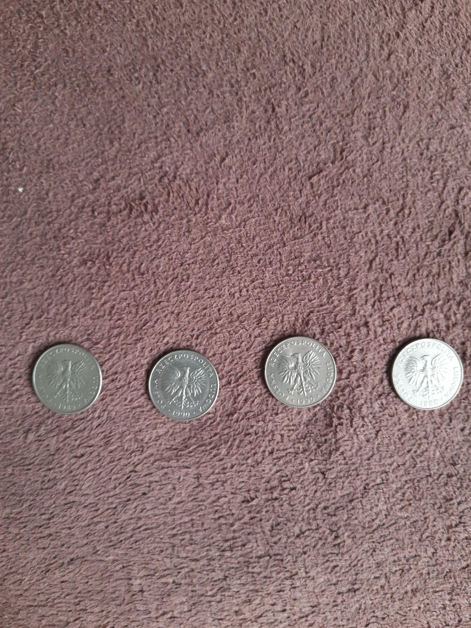 Monety 20 zł 1989 i 1990