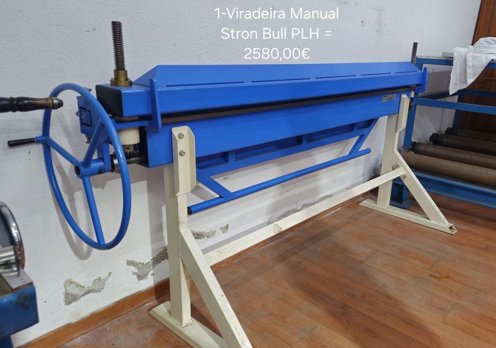 Máquinas para cortar/moldar/dobrar diferentes tipos de chapas.