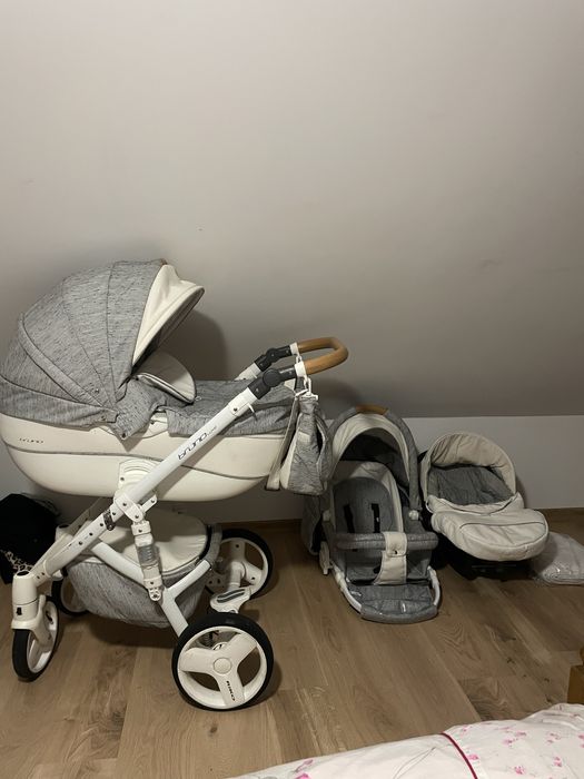 Wózek riko brano luxe 4w1 z baza isofix