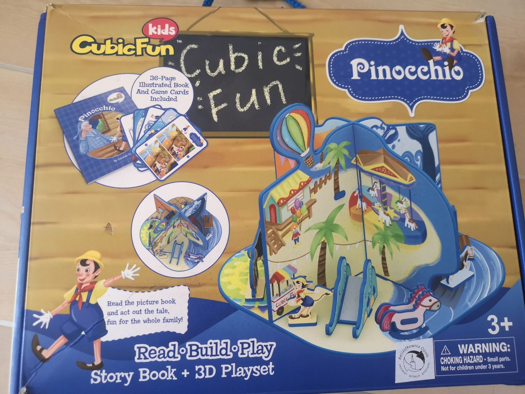 Cubic Fun, puzzle 3D Pinokio