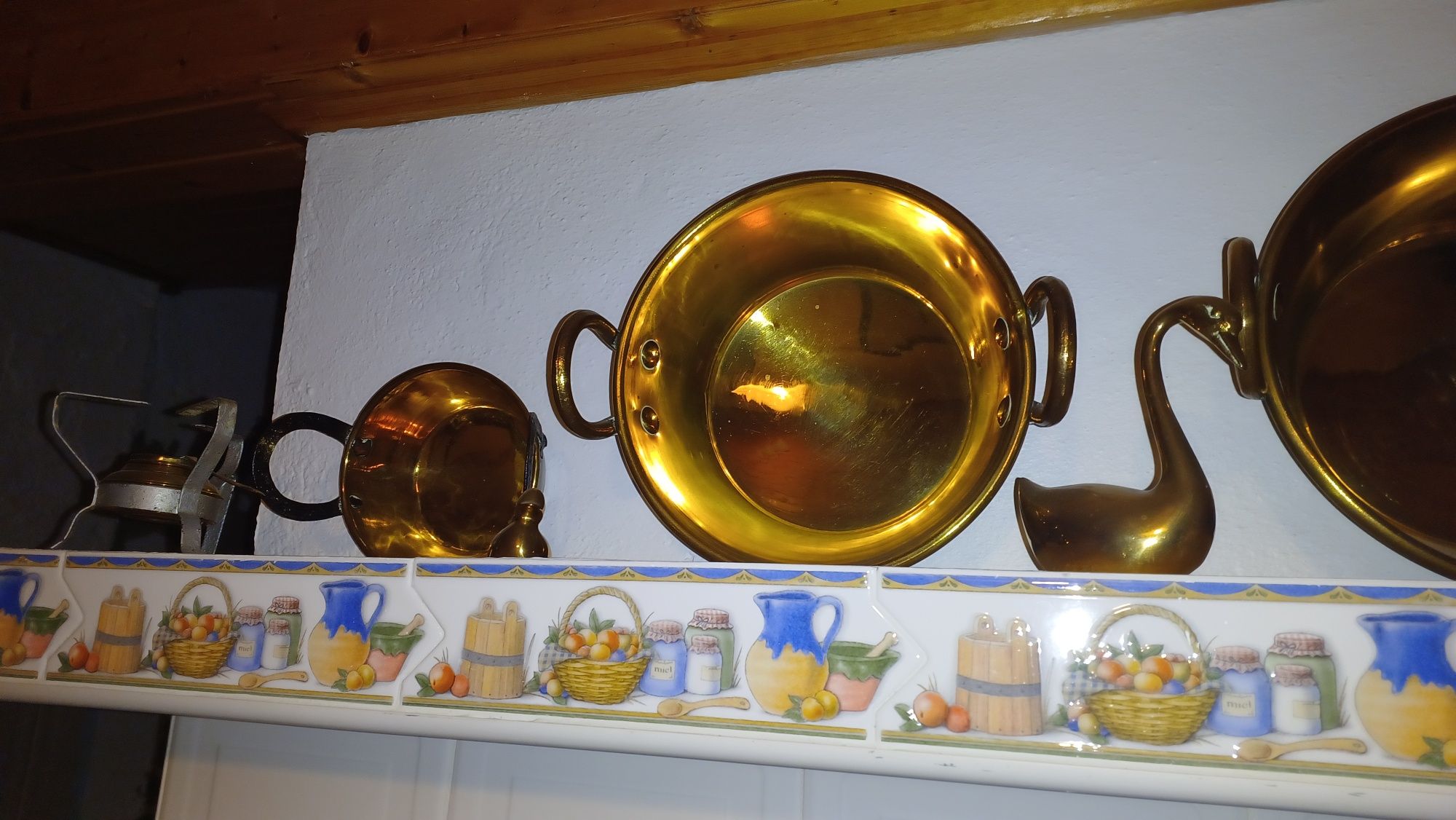 Conjunto de caldeiras latão/cobre