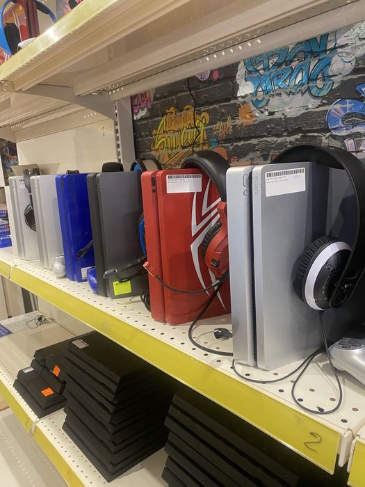 АКЦІЯ. Playstation 4 Slim 500 gb. 60 ігор У ПОДАРУНОК. Гарантія 3 міс.