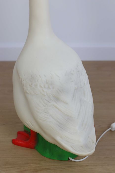Lampa nocna gęś Heico do pokoju dziecięcego dekoracja