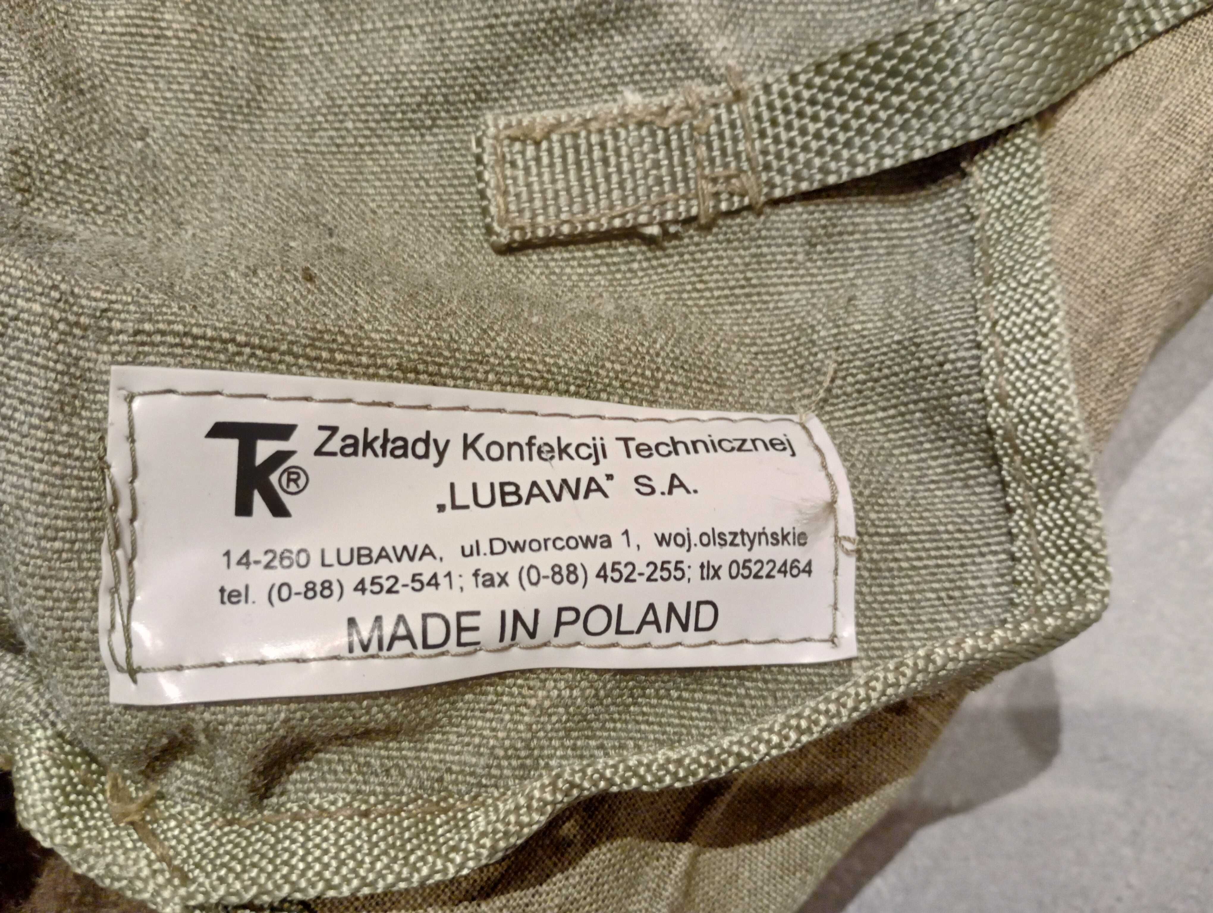 Plecak Wojskowy LWP Kostka, Klasyk lata 90', STAN BDB. Wojsko. PRL.