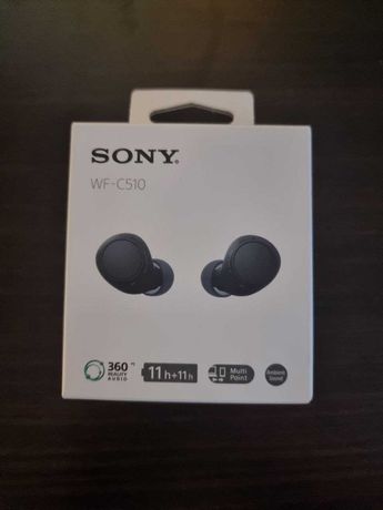 Słuchawki bezprzewodowe SONY WF-C510 Wodoodporne Czarny