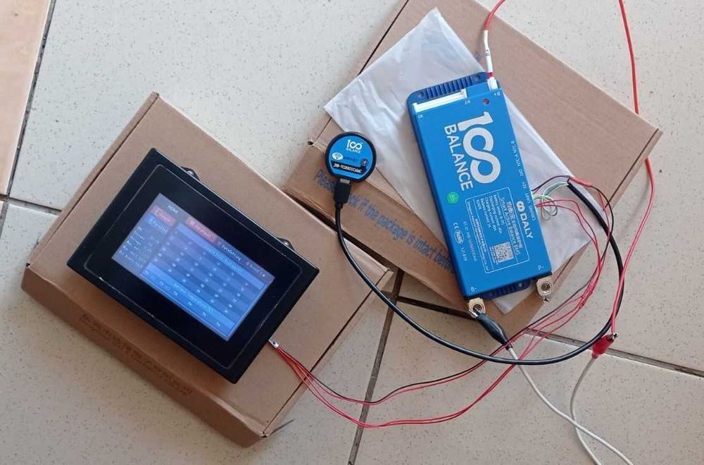 Новий інтерфейс для вашого 4.3" LCD дисплея Daly та 100 Balance BMS
