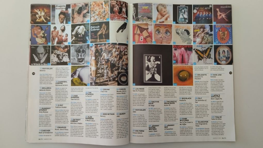 Revista Blitz vintage especial Roger Waters
