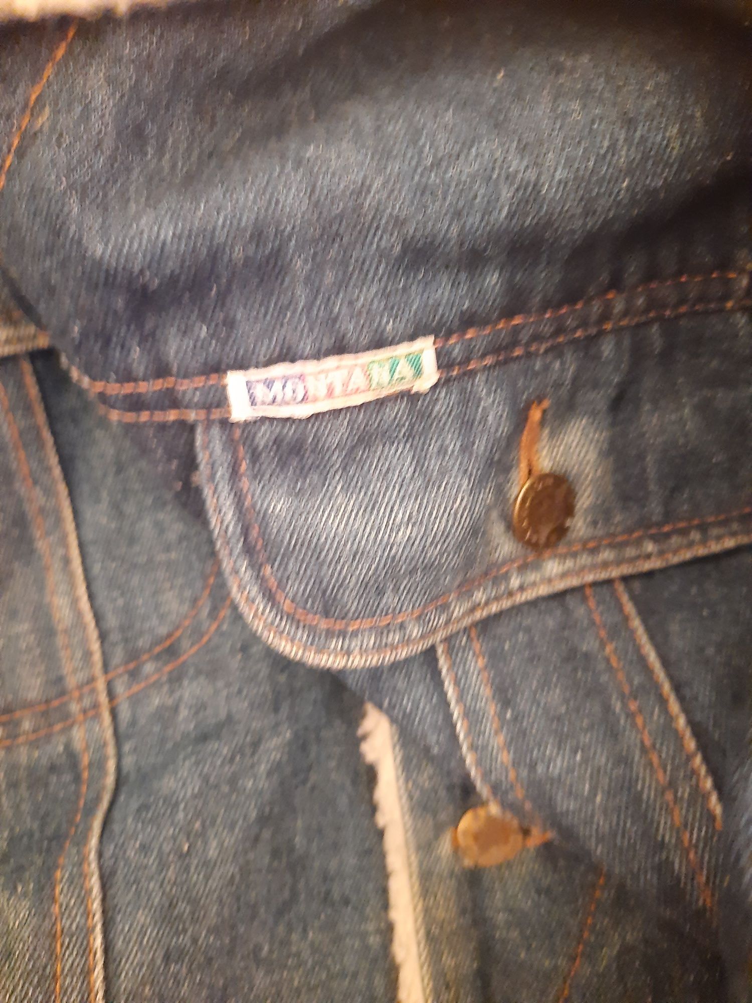 Kurtka Montana jeans Vintage