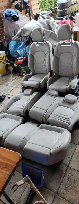 Fotele skóra citroen ds5 masaże podgrzewane full elektryczne