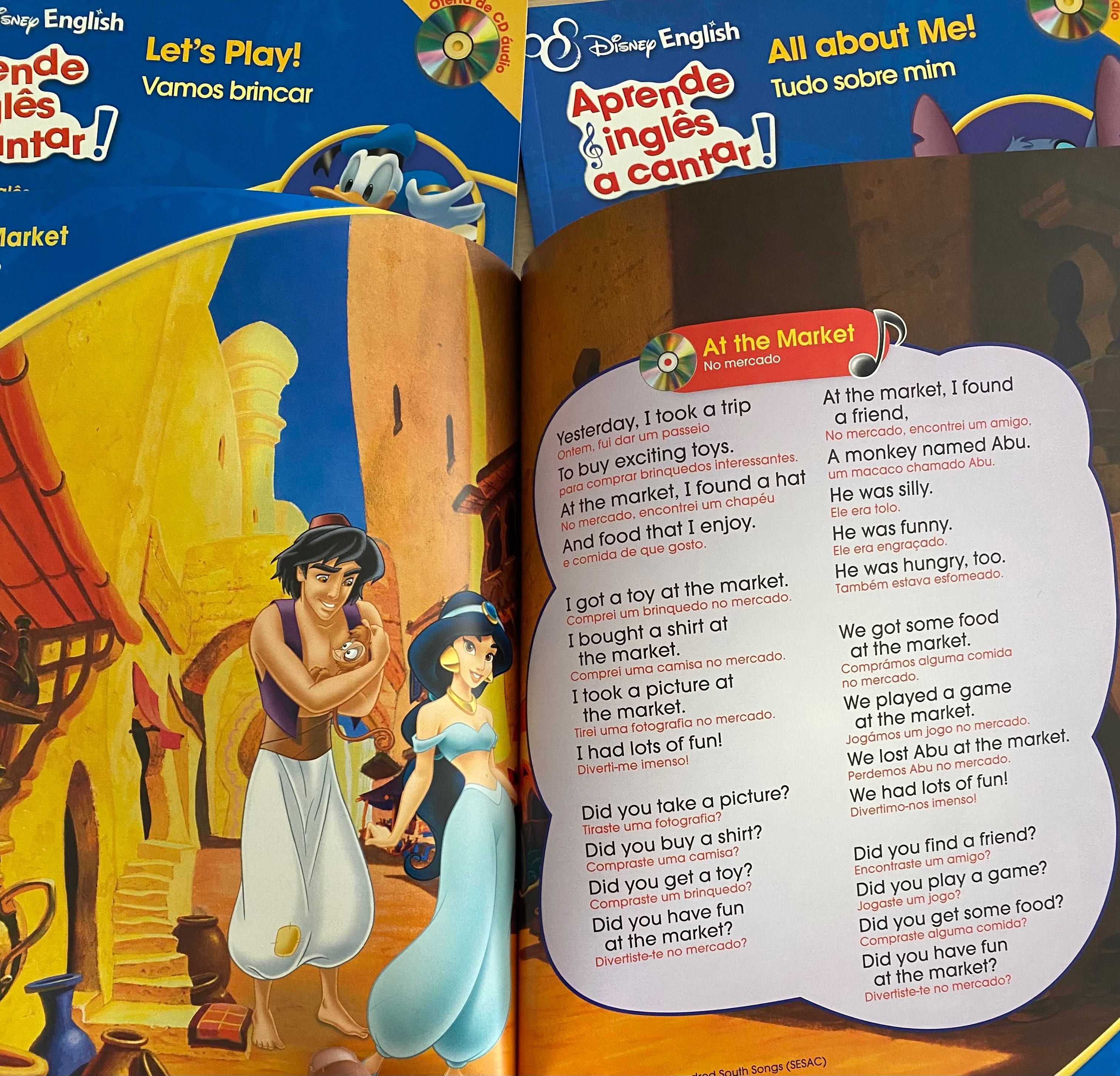 Aprende inglês a cantar - Disney