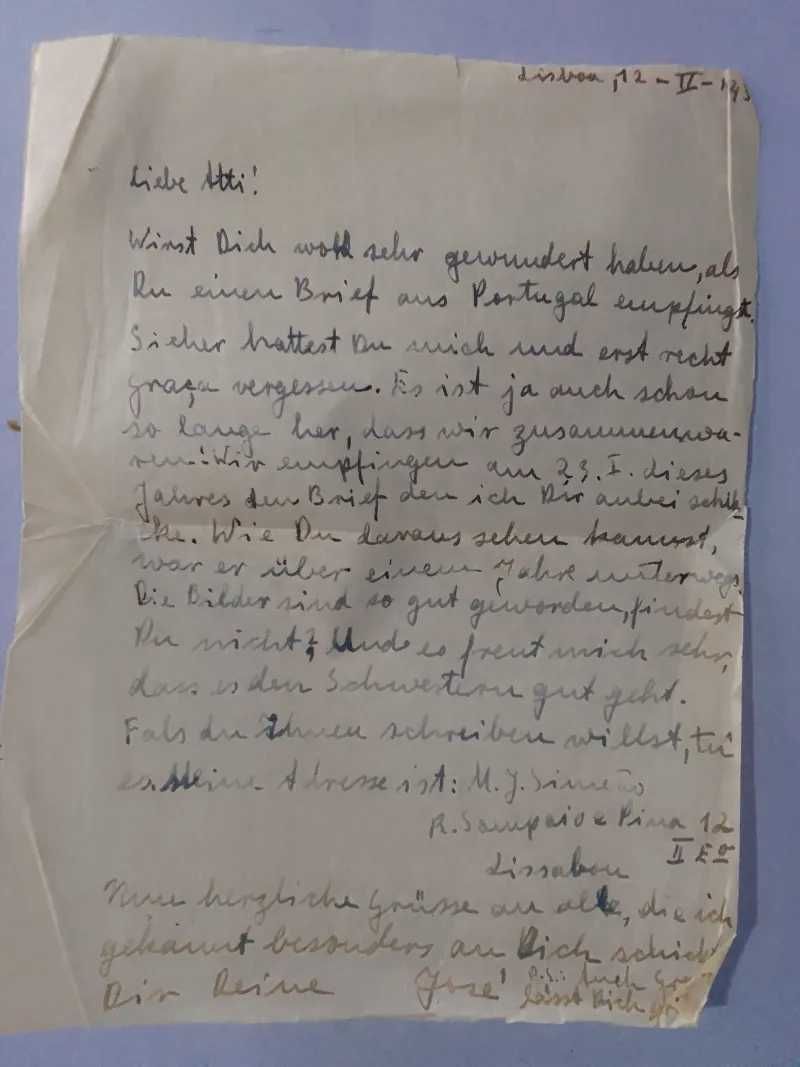 manuscrito e fotografias santiago do chile 1941