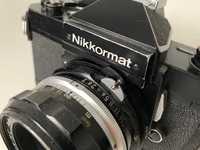 Nikkormat FT2 (Nikon) + obiektyw Nikkor 50/f2 non-AI