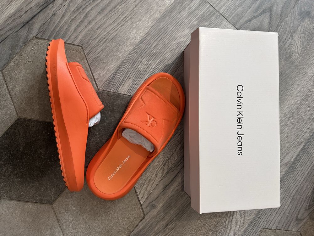 Шльопанці Calvin Klein Jeans Hybrid Sandal high/low freq