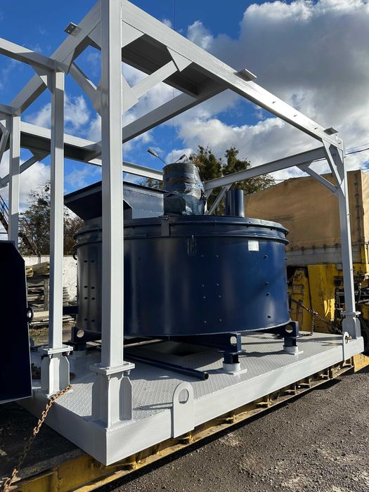 Бетономішалка ГК МОНОЛІТ-1200. Промисловий Міксер Бетону. Виробництво