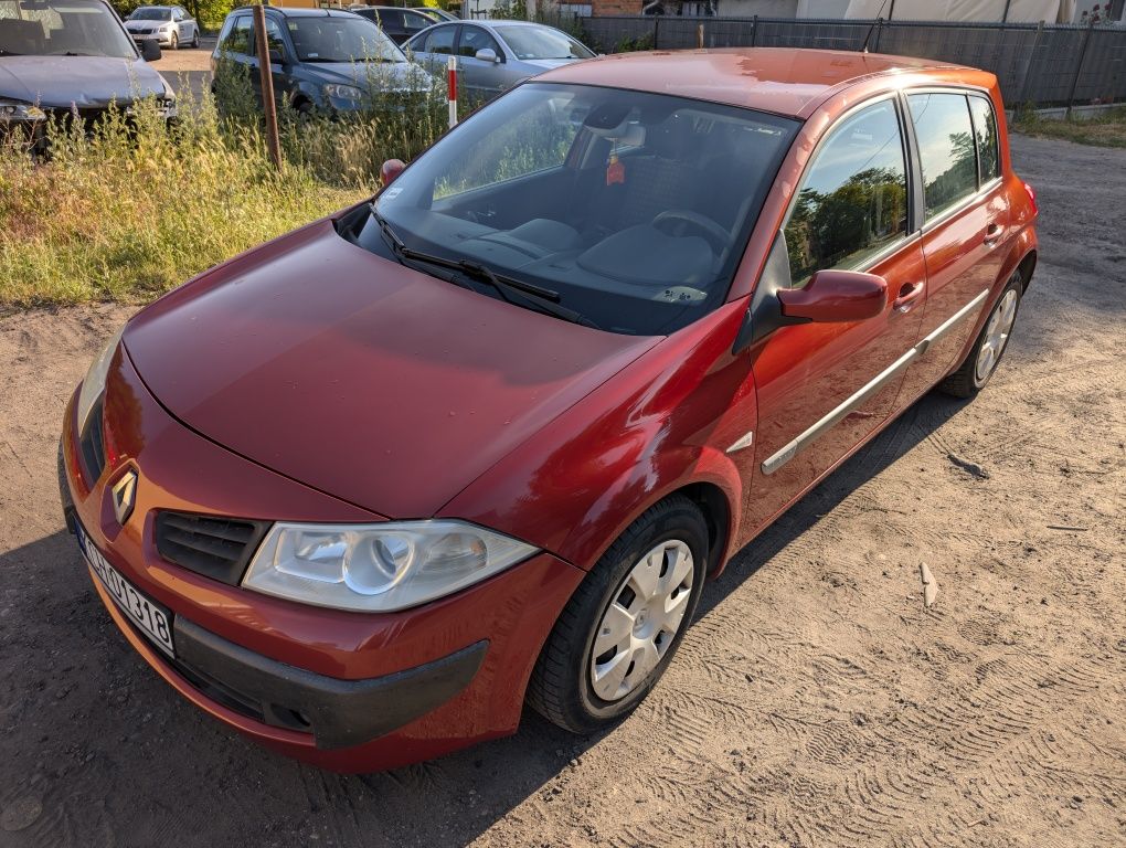 Renault Megane 2006rok 1.4v benzyna, niski przebieg
