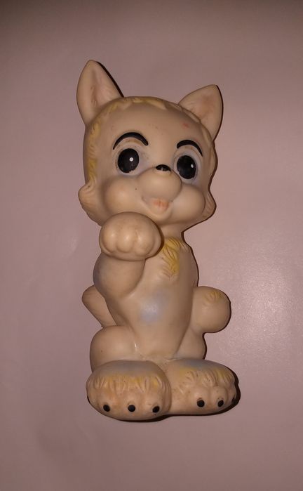 Bonecos de borracha com chiar antigos, anos 80/90
