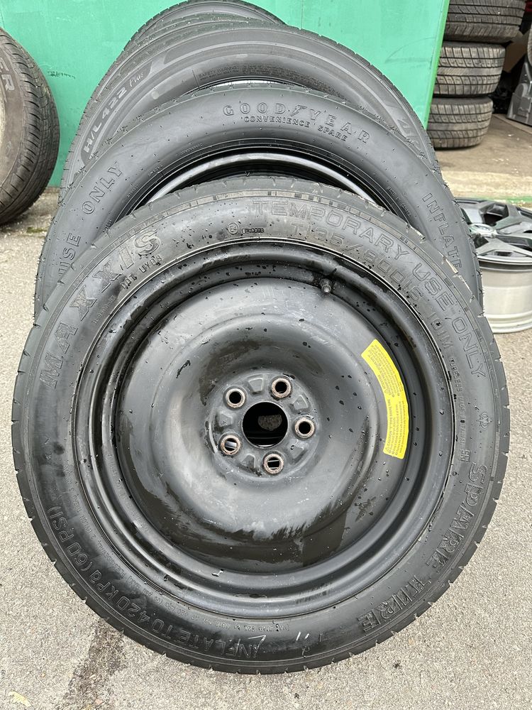 Докатка 5x114,3 5x100 T135/80D16 T155/80D17 T165/90D18 Subaru