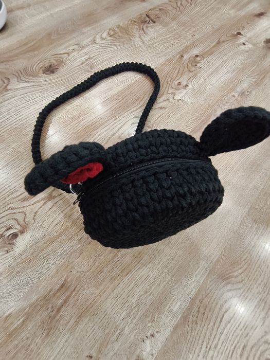 Ręcznie robiona torebka dla dziewczynki myszka miki