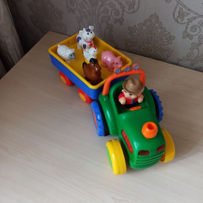 Трактор Фермер Kiddieland, українською