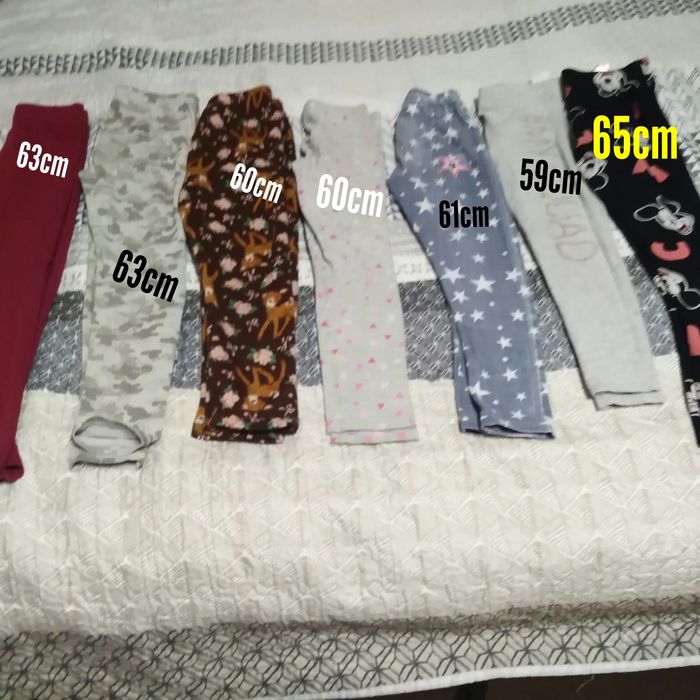 Legginsy dla dziewczynki 6,7 lat
