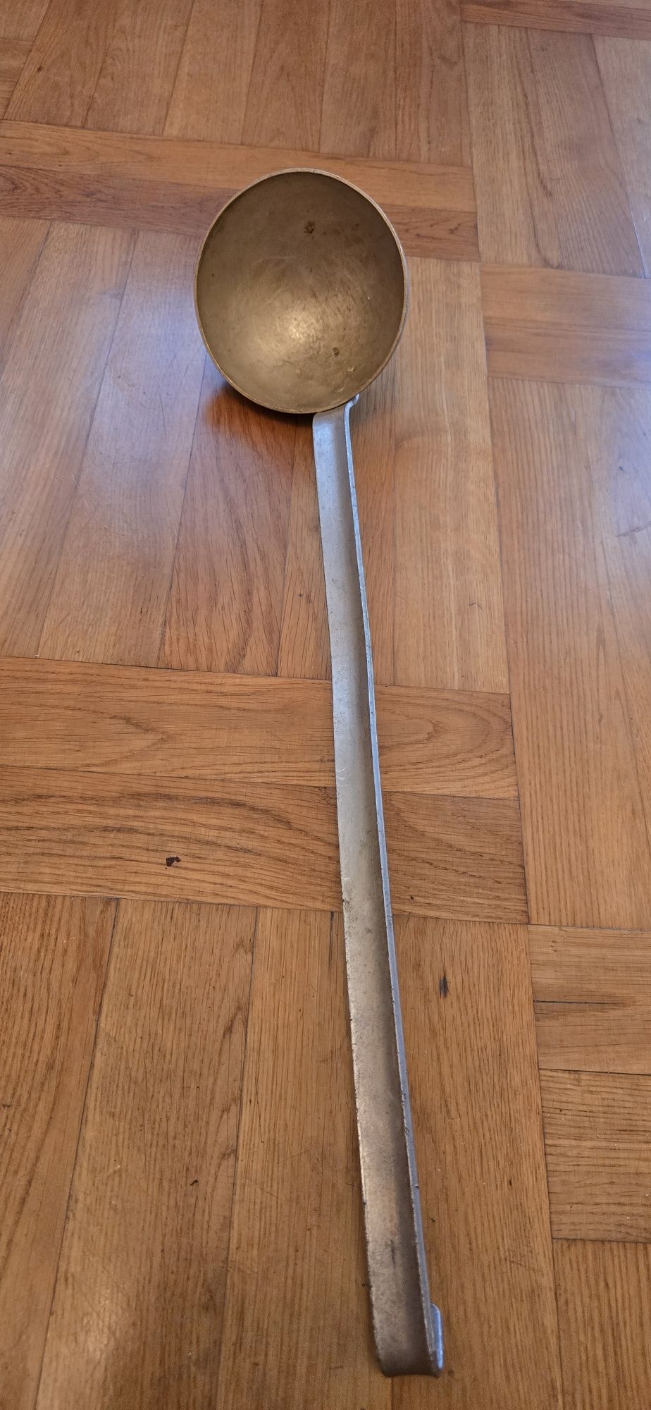 Chochla aluminiowa łyżka czerpakowa f ka Olkusz wp 1954 r lwp prl