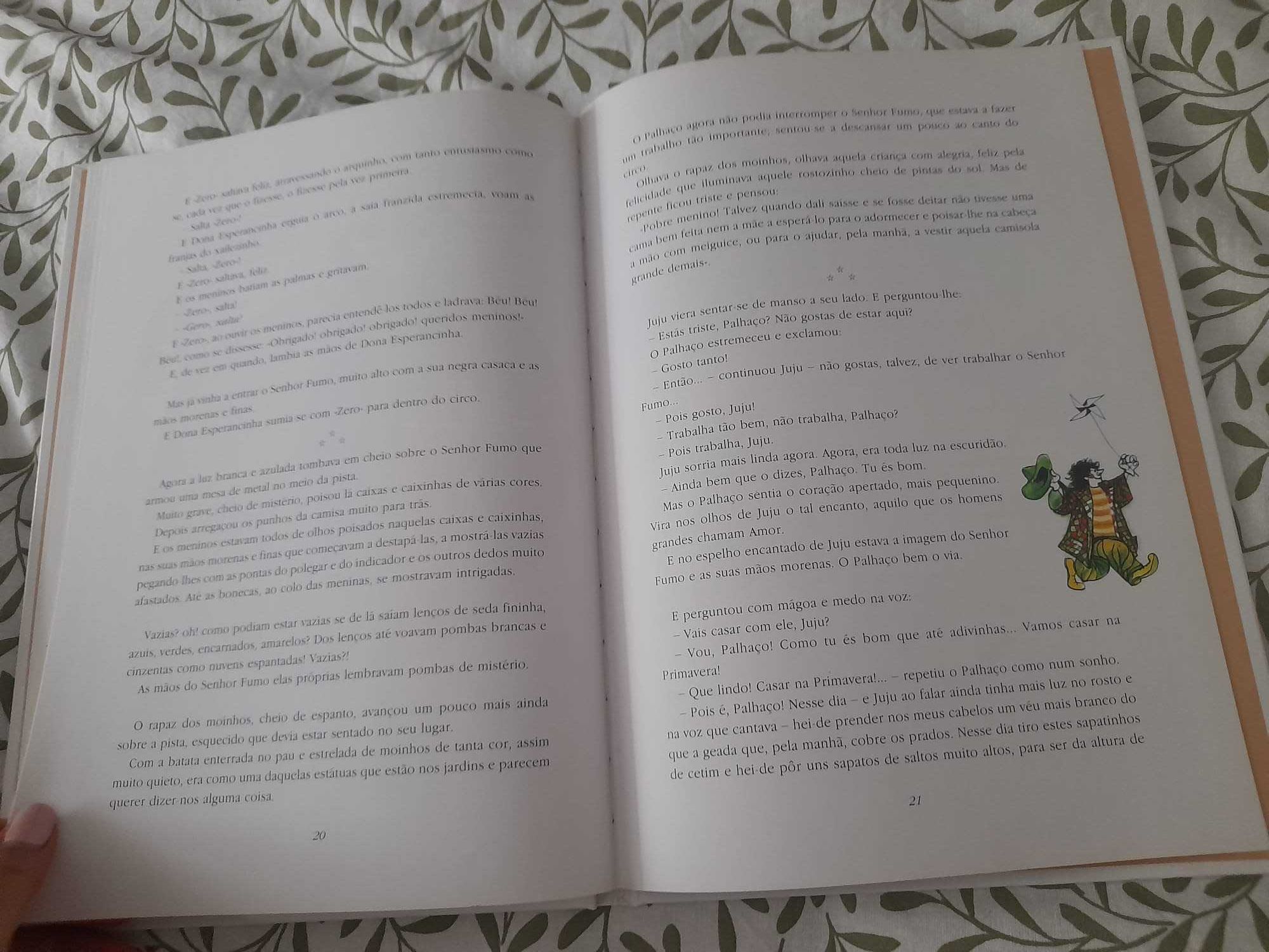 Livro "O Palhaço Verde" de Matilde Rosa Araújo