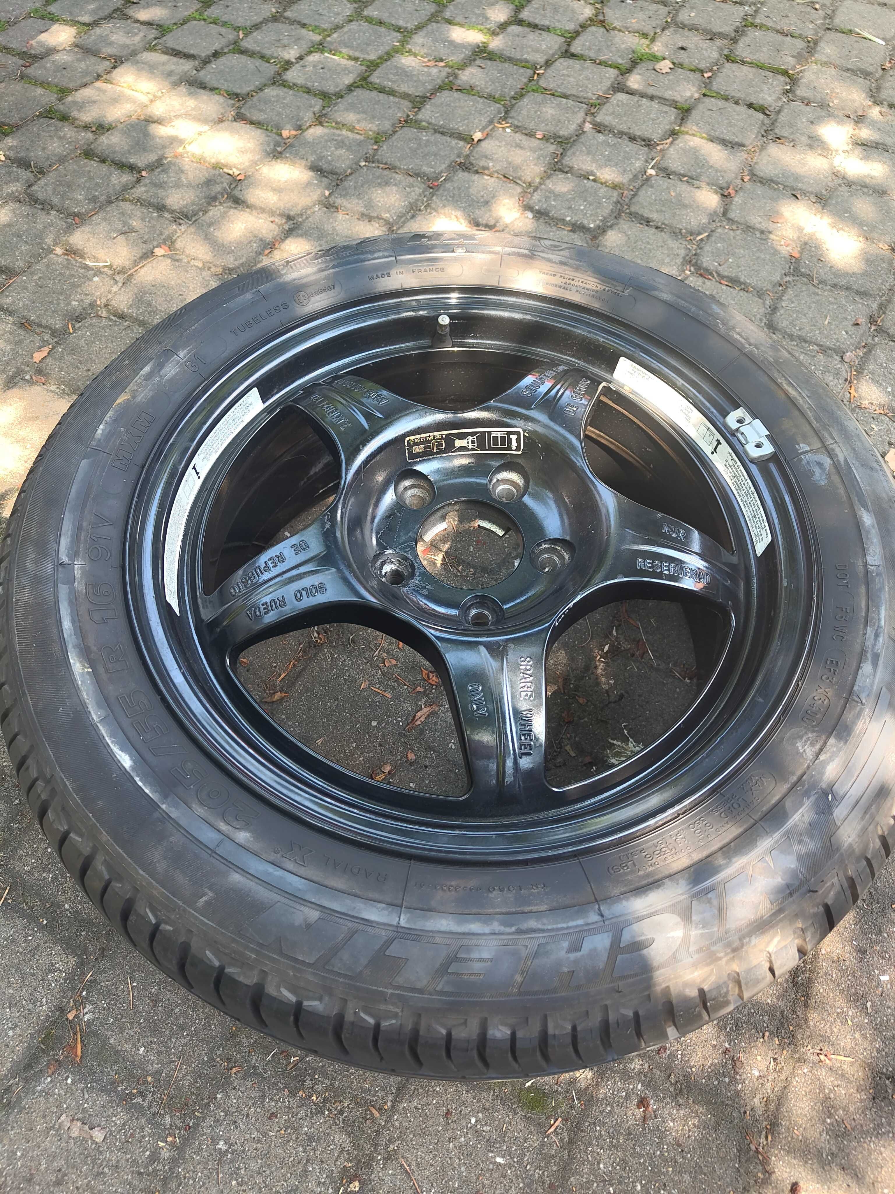 Nowe oryginalne koło zapasowe 16" do Mercedesa.