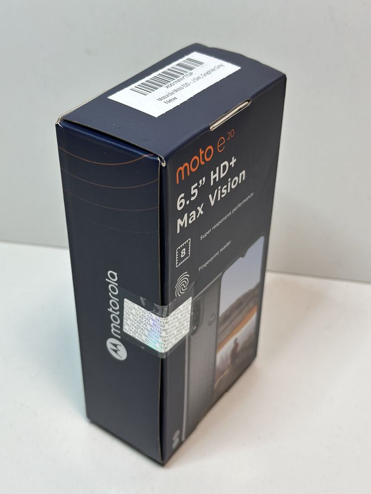 Новий Телефон Смартфон Motorola E20 2/32Gb Graphite Gray (XT2155-6]