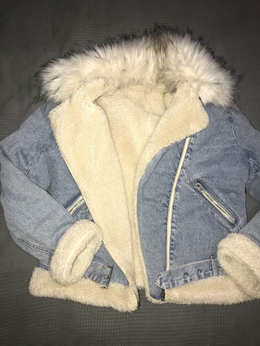 Зимова джинсова курточка