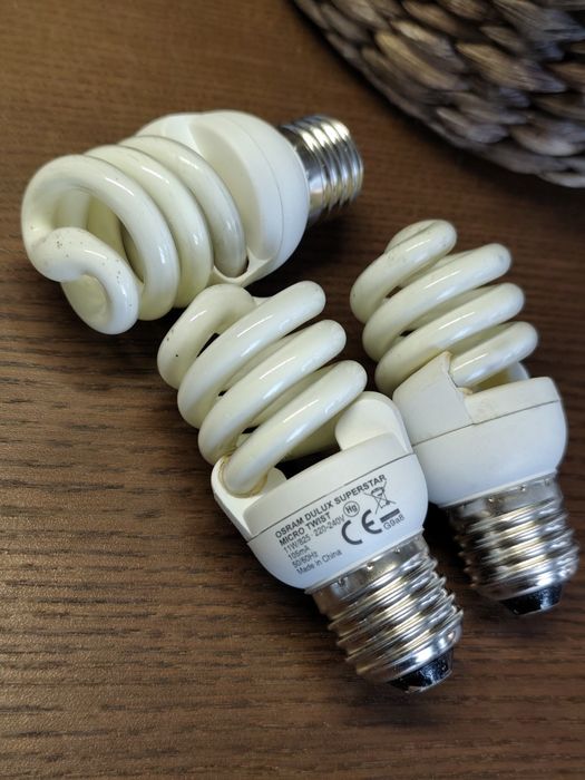 Zestaw 3 razy żarówka energooszczędna Osram Dulux Twist 11 w E27