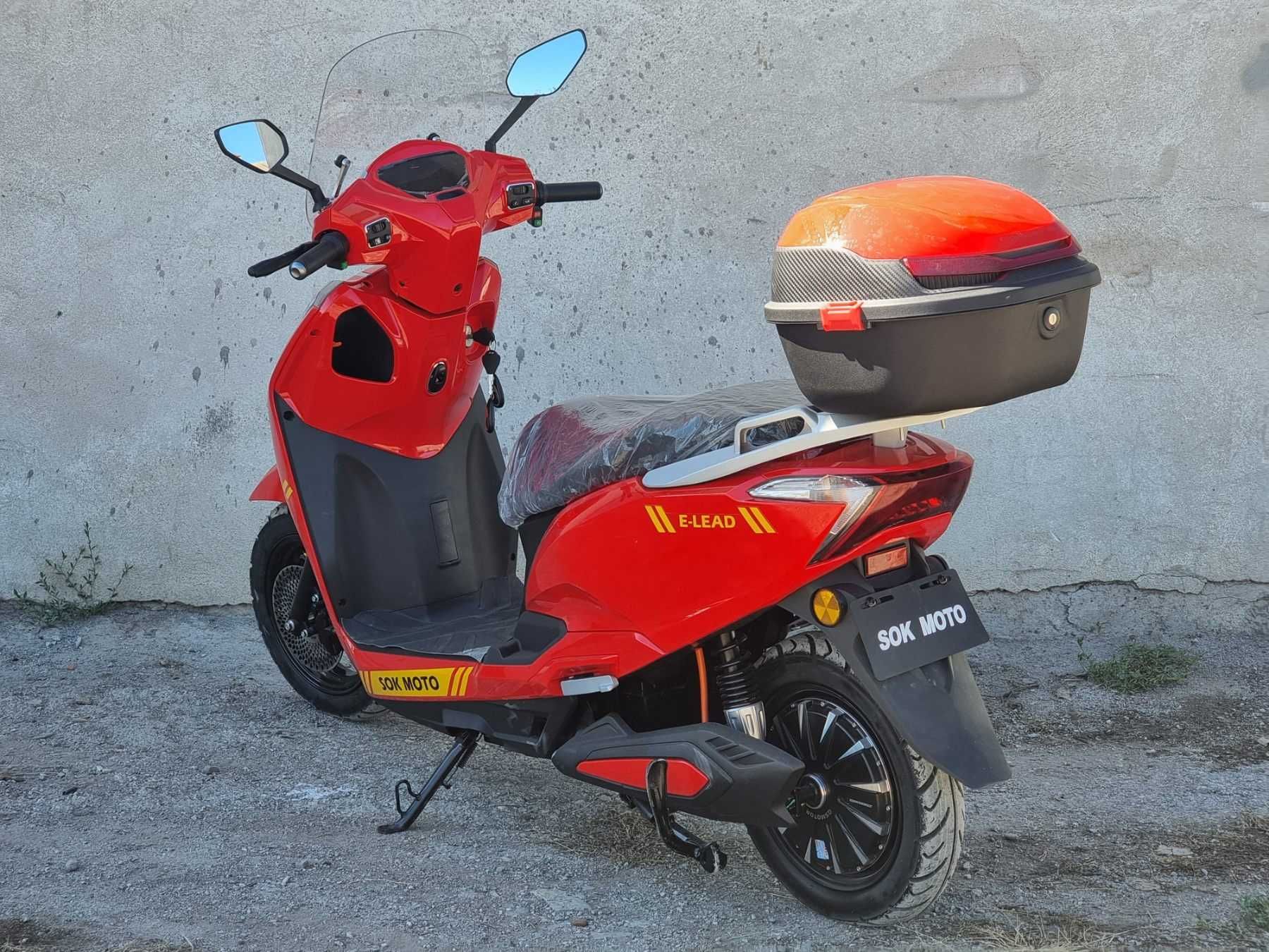 Електроскутер SOKMOTO E-LEAD 2000W 72V32A